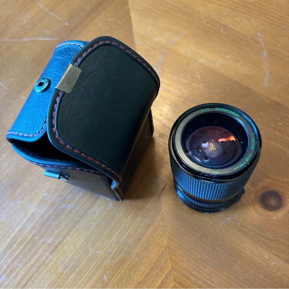 Vintage Camera Lens Quantaray 28-80mm f/3.5-4.5